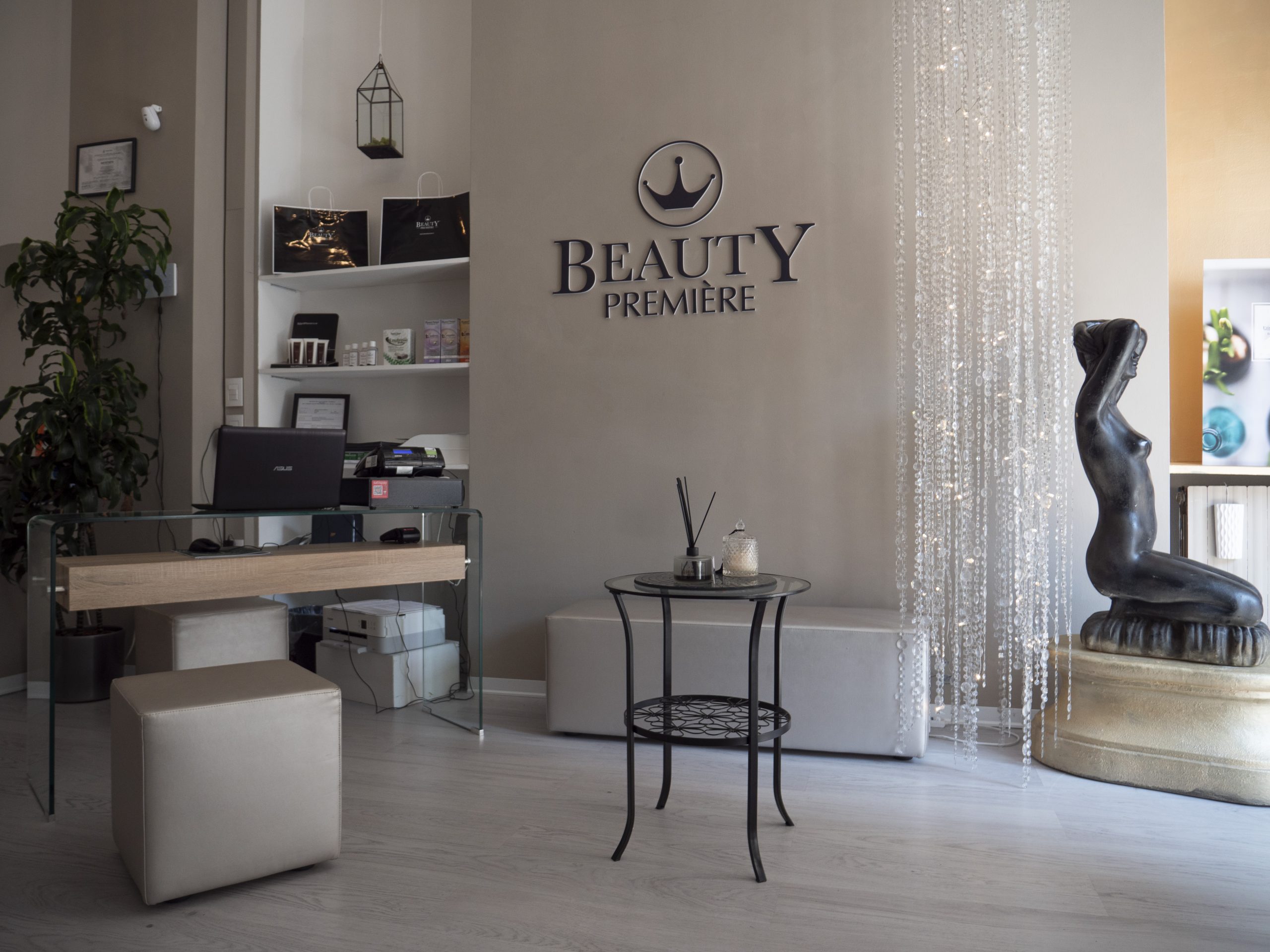 Interno di un centro Beauty Première